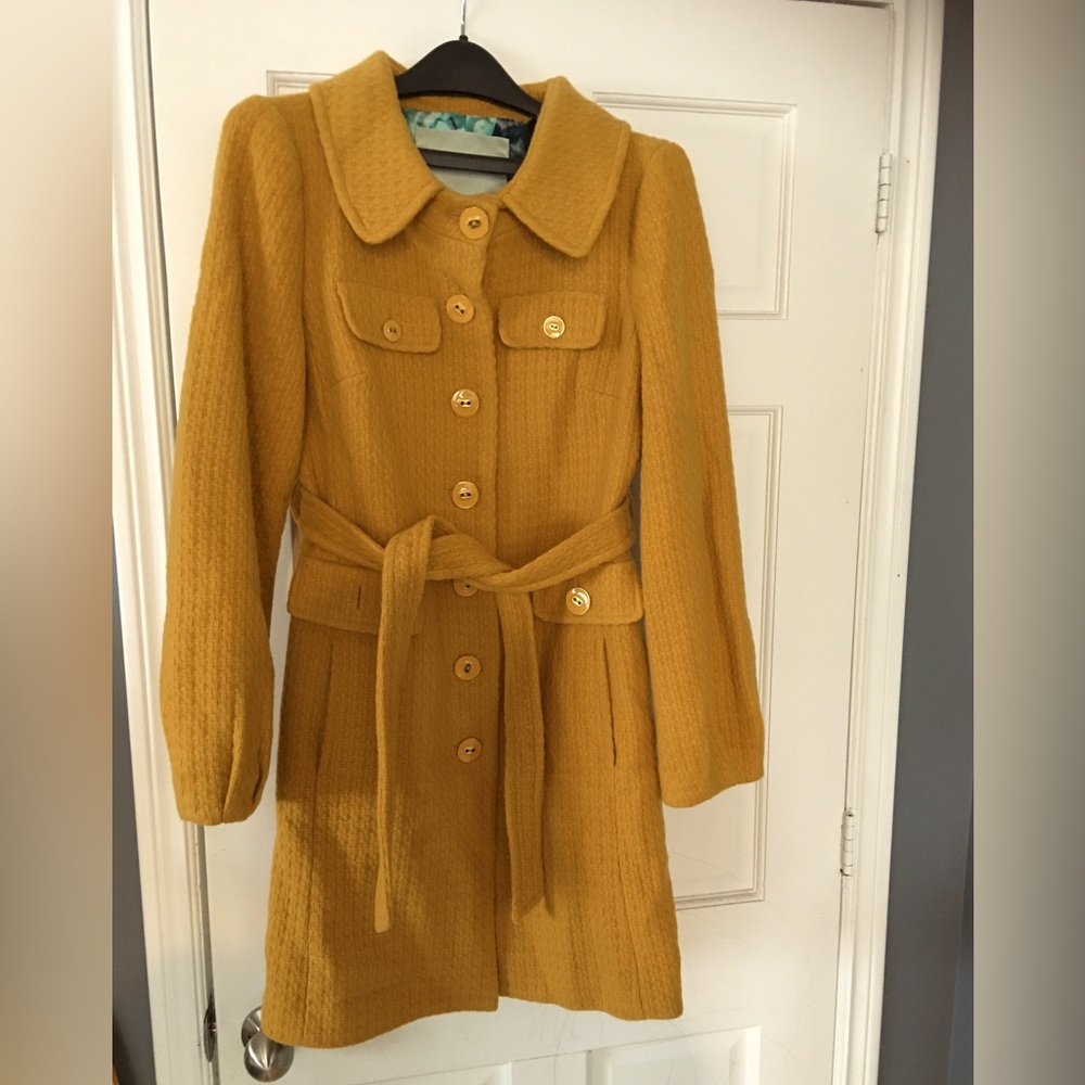 Like new Anthropologie Tweed Coat